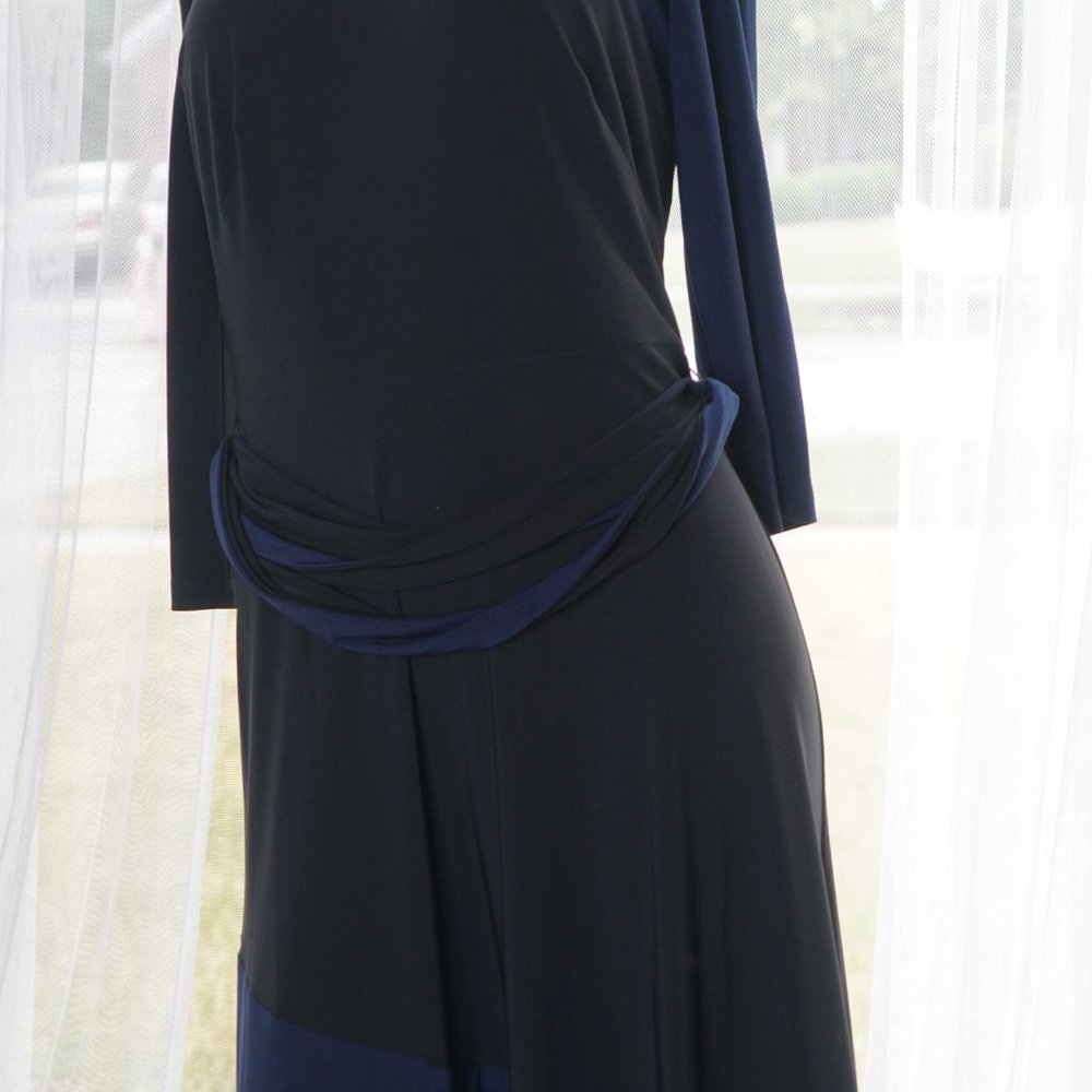 Black and Blue Ralph Lauren Dress